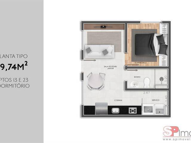 #729 - Apartamento para Venda em São Paulo - SP - 3